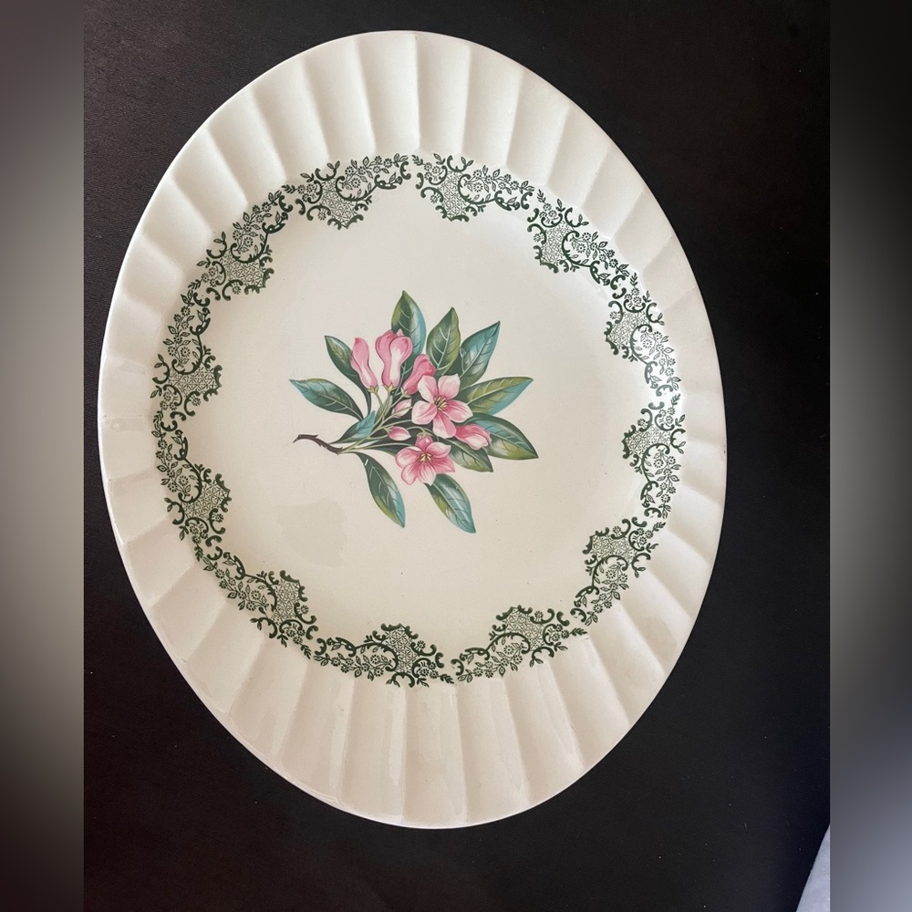 Cronin China Oval Serving Platter